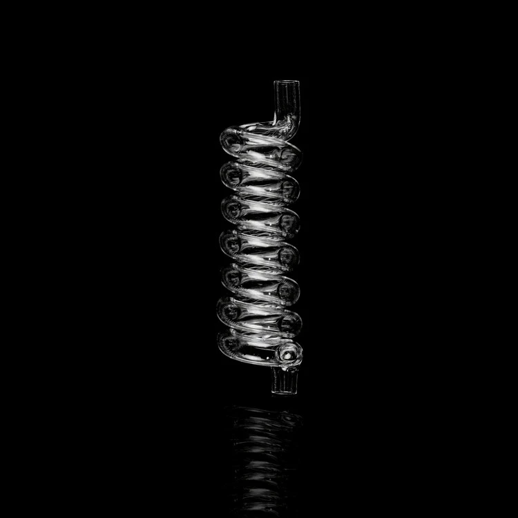 Tubo di quarzo a spirale
